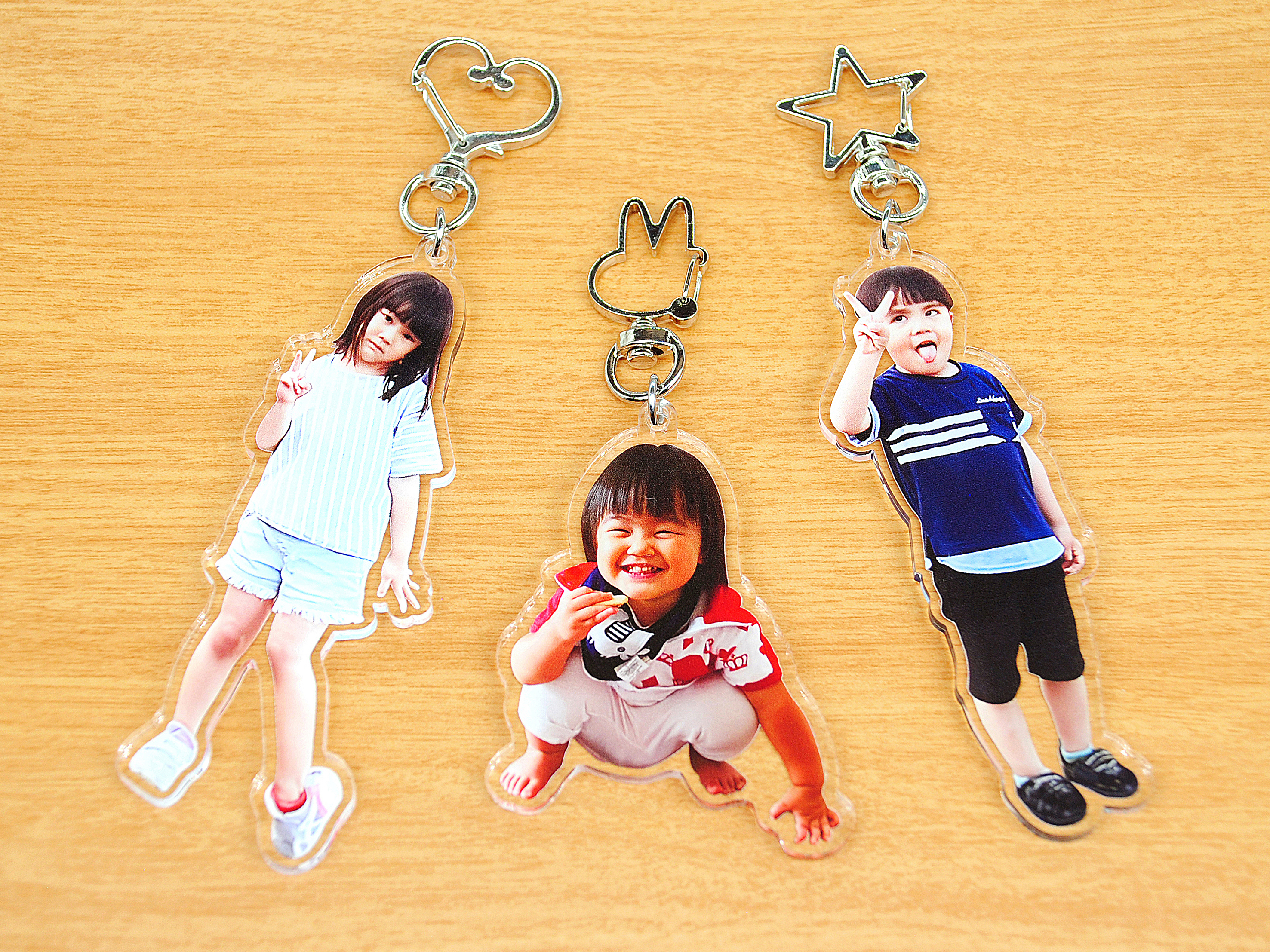 うちの子アクリルキーホルダー切り抜きタイプ