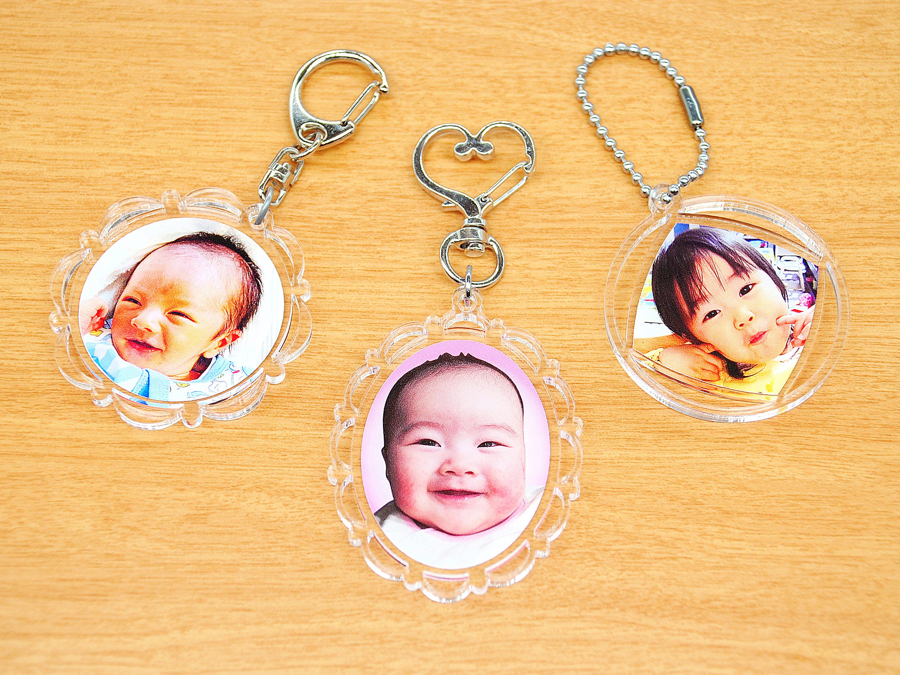 うちの子アクリルキーホルダー丸型50