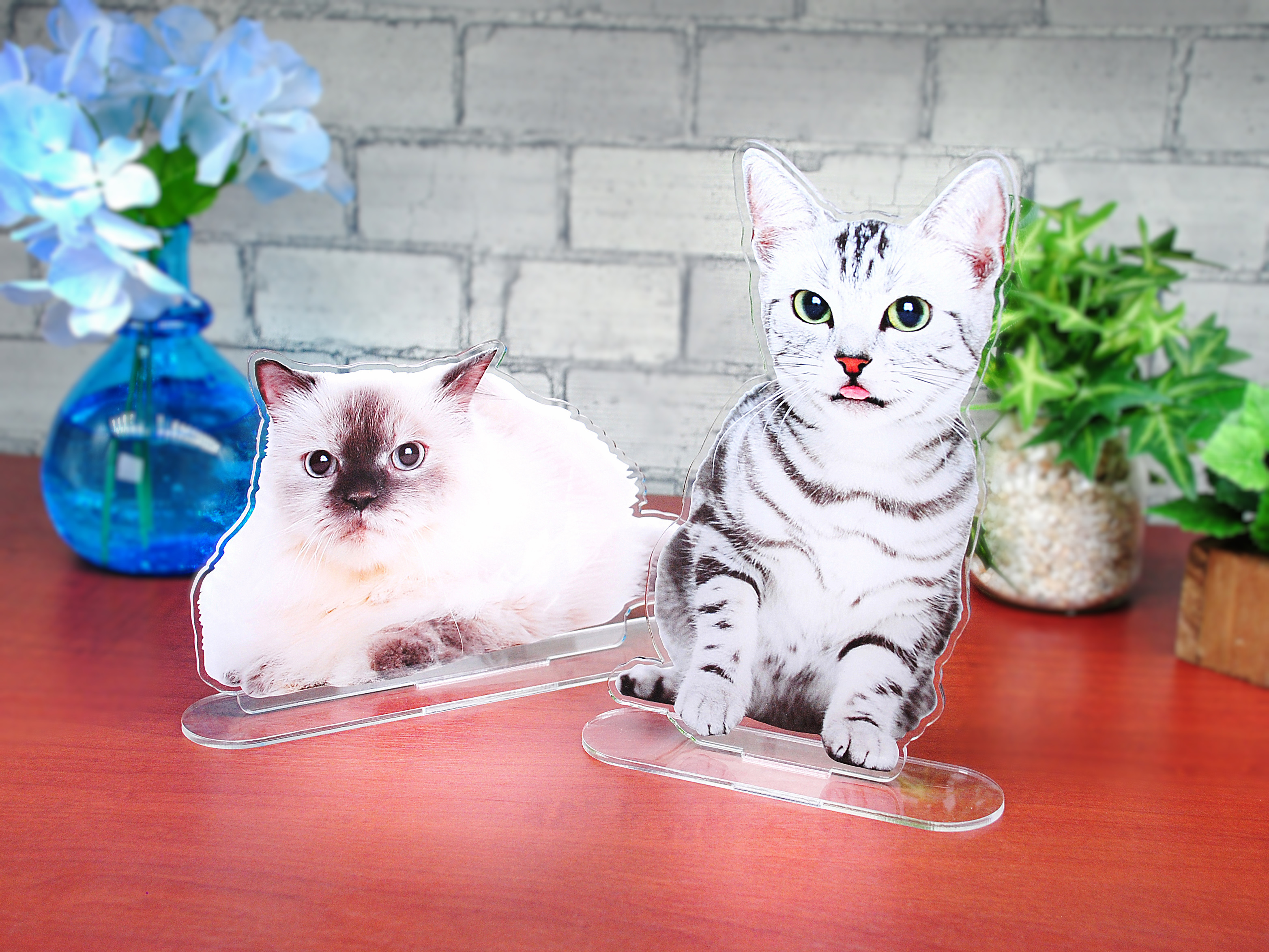 ねこちゃんアクリルスタンドLLサイズ