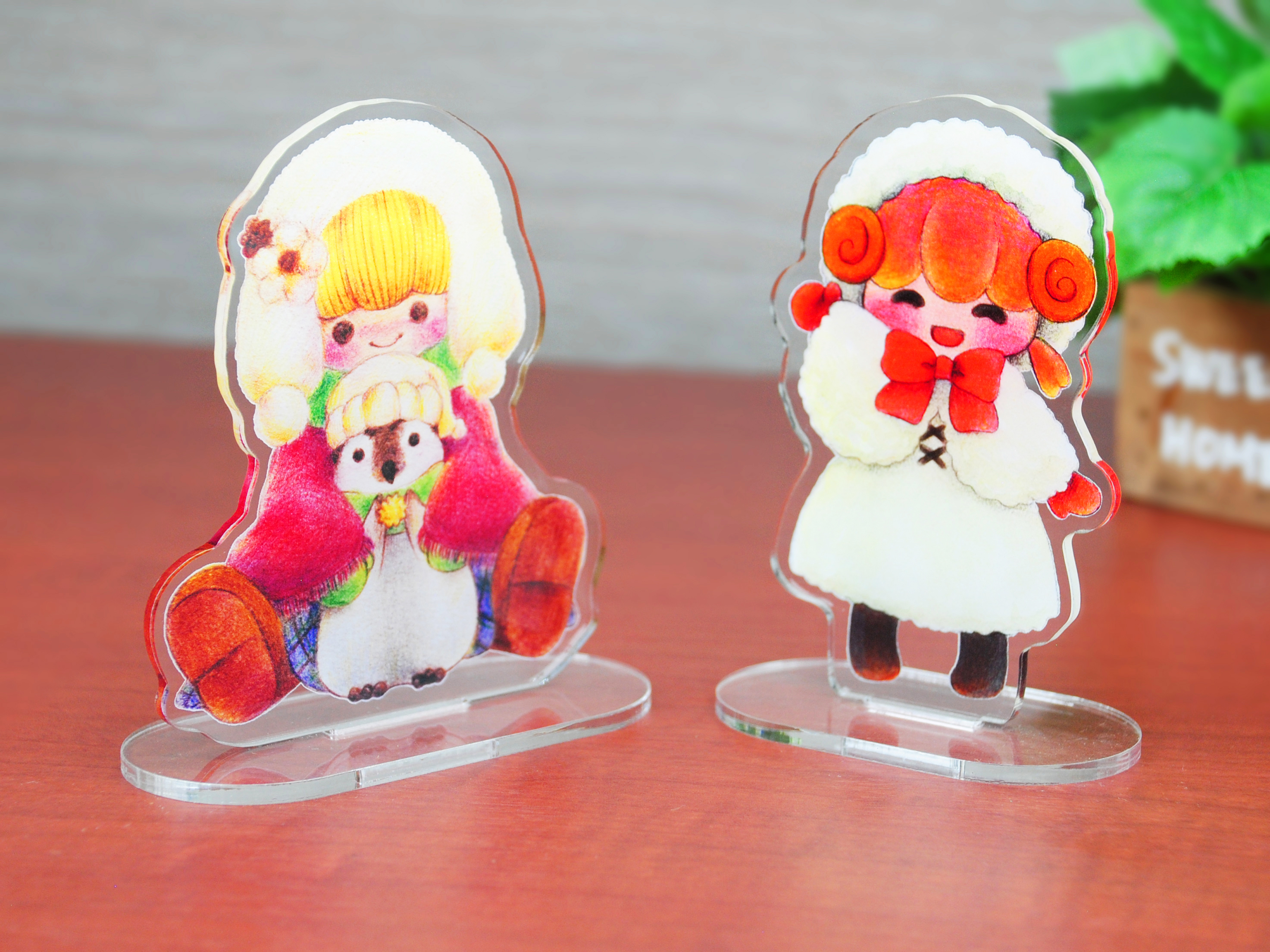 イラストアクリルスタンド